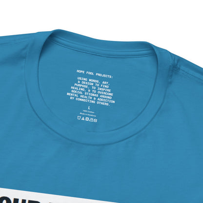 Ride Or Die Motivational Messaging Variants of Blue "YOU'VE F****** GOT THIS." Unisex Jersey Short Sleeve Tee (Color Group 4of4)