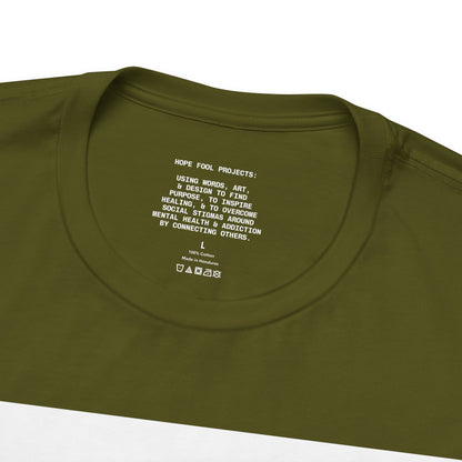 Rule Maker Motivational Messaging Variants of Green "IF YOU ARE IN PAIN, HOWL YOUR A** OFF. LET 'EM KNOW." Unisex Jersey Short Sleeve Tee (Color Group 3of4)