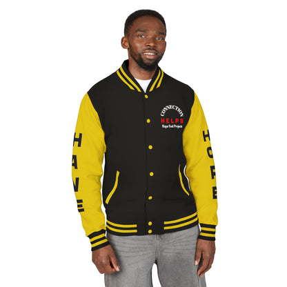 Ride-Or-Die Have Hope Inspired Unisex Heavyweight Letterman Jacket - Empowering Message "YOU'VE F****** GOT THIS." Comes in many color variants!
