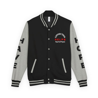 The Survivor Have Hope Inspired Unisex Heavyweight Letterman Jacket - Empowering Message "Make them your B**** instead." Comes in many color variants!