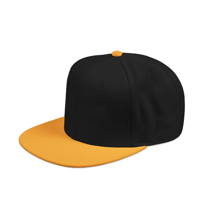 "Handle yo' s*** or it will handle you..." Snapback Cap, Embroidered Hat, Casual Streetwear, (Many color variants)