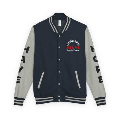 Rule Maker Have Hope Inspired Unisex Heavyweight Letterman Jacket - Empowering Message "IF YOU ARE IN PAIN, HOWL YOUR A** OFF. LET 'EM KNOW." Comes in many color variants!