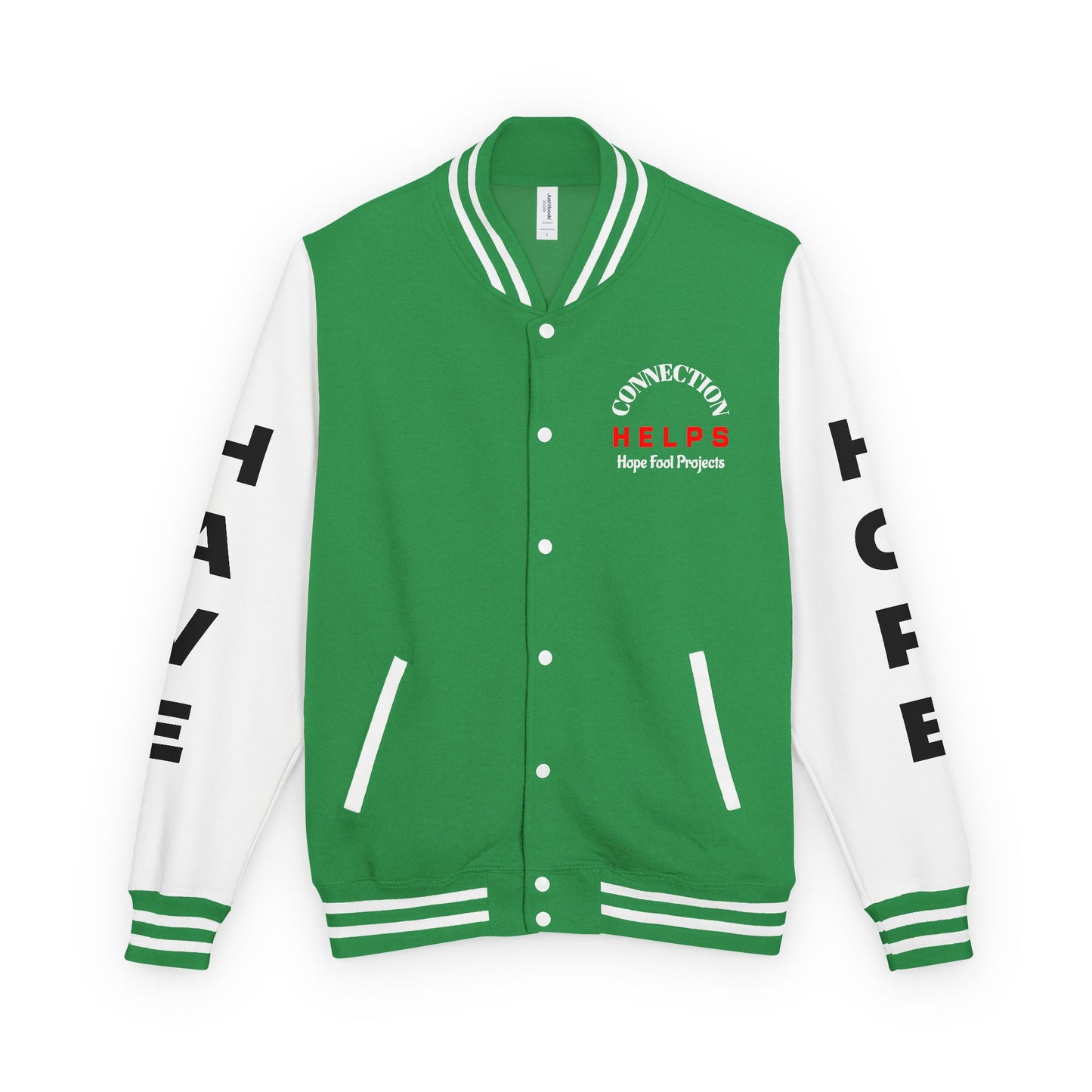 Ride-Or-Die Have Hope Inspired Unisex Heavyweight Letterman Jacket - Empowering Message "YOU'VE F****** GOT THIS." Comes in many color variants!