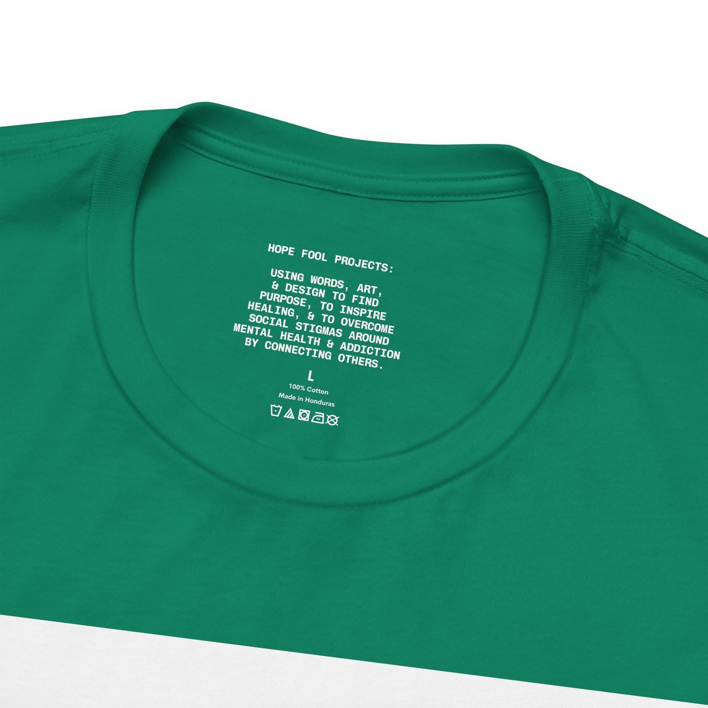 Rule Breaker Motivational Messaging Variants of Green "STOP BEING SO D*** HARD ON YOURSELF." Unisex Jersey Short Sleeve Tee (Color Group 3of4)