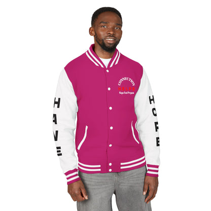 Ride-Or-Die Have Hope Inspired Unisex Heavyweight Letterman Jacket - Empowering Message "YOU'VE F****** GOT THIS." Comes in many color variants!