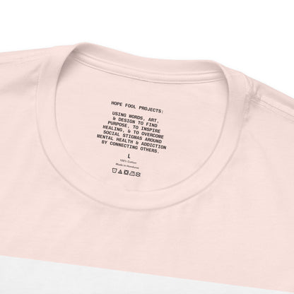 True Punk Motivational Messaging Variants are in Pink, Red, Cream, Yellow, Orange, and Brown "This world ain't got s*** on you." Unisex Jersey Short Sleeve Tee (Color Group 2of4)