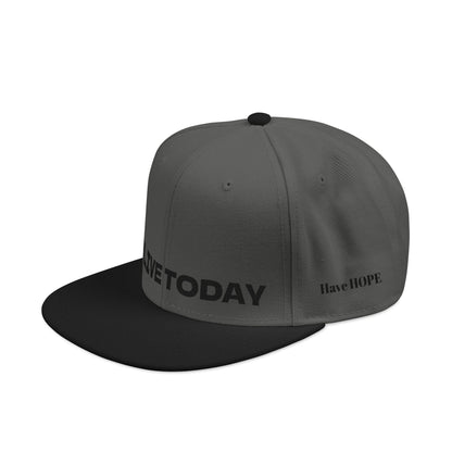 "ALIVE TODAY" Snapback Cap, Embroidered Hat, Casual Streetwear (Many color variants)