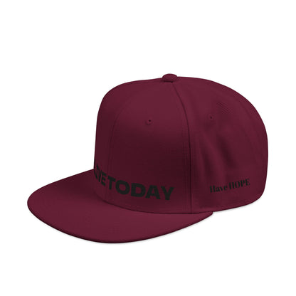 "ALIVE TODAY" Snapback Cap, Embroidered Hat, Casual Streetwear (Many color variants)