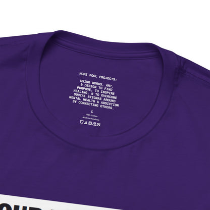 Ride Or Die Motivational Messaging Variants of Blue "YOU'VE F****** GOT THIS." Unisex Jersey Short Sleeve Tee (Color Group 4of4)