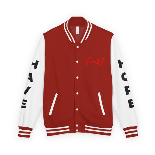 Ride-Or-Die Have Hope Inspired Unisex Heavyweight Letterman Jacket - Empowering Message "YOU'VE F****** GOT THIS." Comes in many color variants!